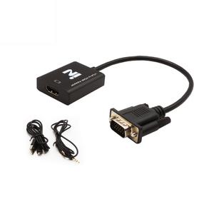 인네트워크 VGA(RGB) to HDMI 컨버터 오디오지원 NDG-VH015 USB전원 1080P HDCP지원