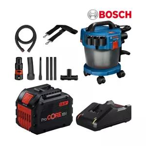 보쉬 무선 업소용 청소기 GAS18V-10L 풀세트 프로코어 12.0Ah+GAL18V-40 건습식 산업용 사무실 진공청소기