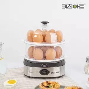 [핫트랙스]키친아트 계란 삶는 기계 에그 전기 스티머 달걀 찜기