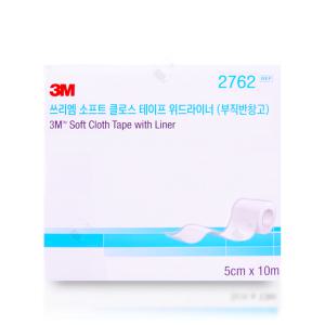 3M 소프트 클로스 테이프 위드라이너 부직 천 반창고 2762
