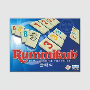 루미큐브 클래식 두뇌 숫자 전략 다인용 보드게임