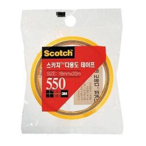 [RG837317]3M 스카치 다용도테이프 리필 18mm 20M 550