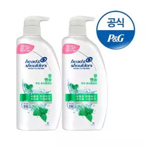 헤드앤숄더 쿨멘솔 트리트먼트 850ml 2개