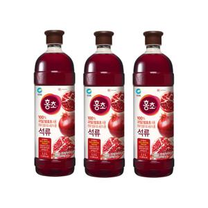 청정원 홍초 석류1.5L x 3병