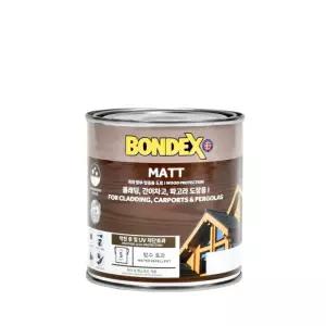 본덱스 matt 오일스테인 375ml 무광 외부 목재,데크,가구,원목 방부목 방충