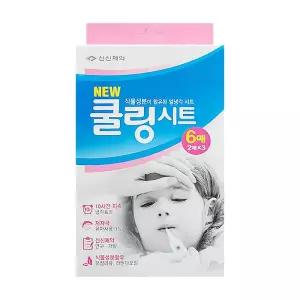 신신제약 NEW쿨링시트 2매 x 3