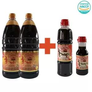 [동원]홍게간장 골드 1.8L 2EA + 레드700ml 세트