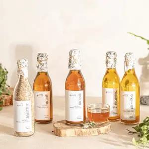 미식상회 100% 참기름 저온압착 통참깨 대용량 350ml