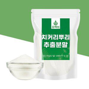 [오허브]대용량 치커리 뿌리 추출물 가루 분말 500g