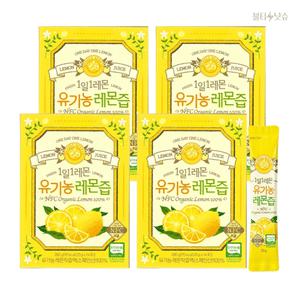 제주농장 레몬즙 스틱 1일1레몬 착즙액 20g 14개입 4개