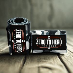 제로투히어로 손목보호대 헬스 카모 손목보호대 EXCLUSIVE Black camo 2p 4