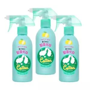 [셀러허브][온더바디] 발을씻자 코튼 풋샴푸 프레쉬 레몬민트 385ml 3개 (S11401143)