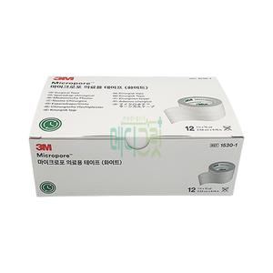 3M Micropore 흰색 마이크로포 1530-1 12개입 / 종이반창고