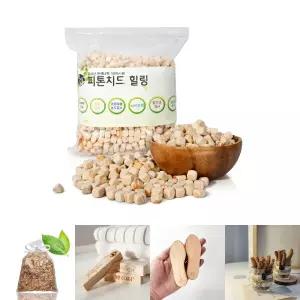(1kg) 국내산 편백나무 큐브칩/차량용/옷장/탈취제/편백/나무/화장실/신발/차량/방향제/자동차/악세사리