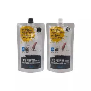 소망 세븐 스피드 오징어먹물 칼라크림 400ml