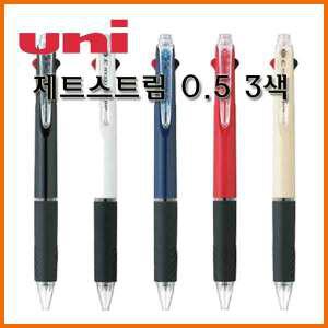유니_제트스트림 0.5 3색볼펜 SXE3-400-05 Uni
