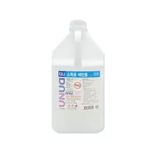 다나제약 소독용 에탄올 83% 4L 공간소독 보건소 학교 알콜소독제