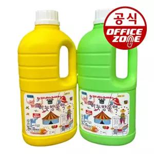 월성 비눗방울 비누방울 1L 보충액 대용량 리필