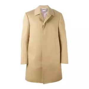 톰브라운 발마칸 칼라 매킨토시 오버코트 MOC001A 00249 250 KHAKI DOM