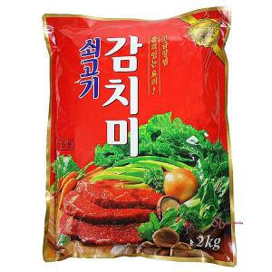 감치미 다시다 쇠고기 분말소스 조미료 맛조미료 2Kg 찌개양념 업소용 육수 양념요리rst916