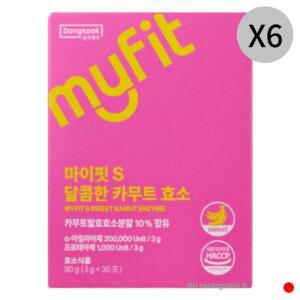 동국제약 마이핏S 달콤한 카무트 효소 곡물 30포 X6
