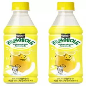 미닛메이드 레몬에이드 PET 350ml 24입