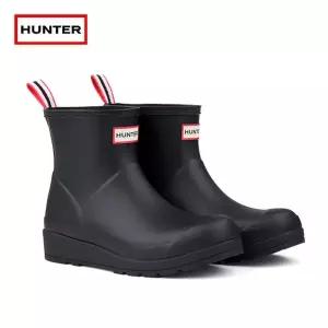 [헌터] 오리지날 플레이 숏(Short) 여성 레인부츠 - 무광블랙 WFS2020RMABLK
