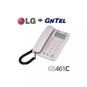 지엔텔 461C 구 LG 깔끔한 CID 유선 전화기 수화기 집전화 발신자표시전화기 효도전화기 LG전화기 유선전화