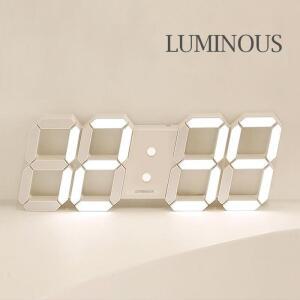 [프로셀러] 루미너스 이탤릭 5세대 밀크화이트 LED 벽시계
