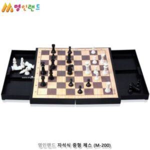 M-200 명인랜드 미니교본포함 자석식 중형 체스