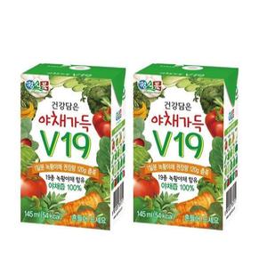 정식품 건강담은 야채가득 V19 145ml 48개