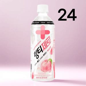링티제로 복숭아맛 500mL x 24개