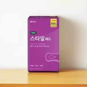 디펜드 스타일 패드 안심대용량 14개 4팩 어른용 여성 속기저귀