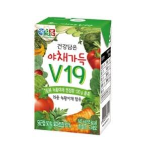 정식품 건강담은 야채가득 V19 145ml 24개