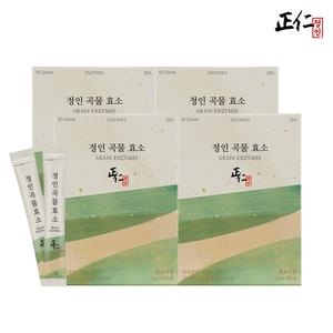 [정인] 저분자 식이섬유 현미 곡물효소 100포x4박스(총 400포)