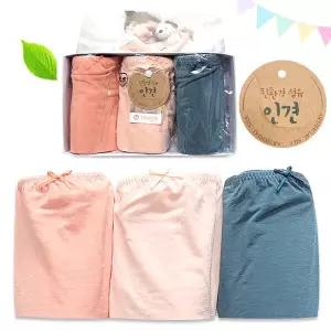 [제이투와이]여아 속바지세트 new 아띠인견여아사각팬티 3매 드로즈