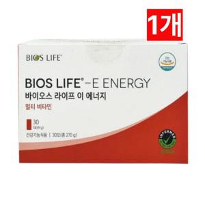 유니시티 바이오스 라이프 이에너지 E에너지 배우 신시아 피부 멀티비타민 9G 30포 1박스