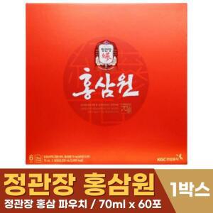정관장 홍삼원 70ml x 60포 명절 감사 효도 선물 세트 선물용 쇼핑백 포함