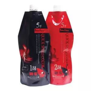 본 오징어먹물 퀵스피드 칼라 크림 450ml 색상택1