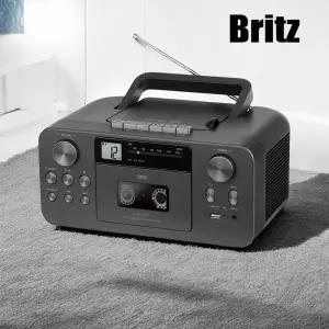 브리츠 BZ-LX50BT 휴대용 라디오 카세트 CD플레이어 아이들동요 공부방