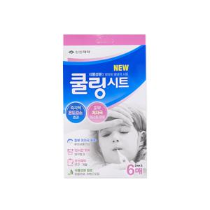 신신제약 쿨링시트 6매입 1개
