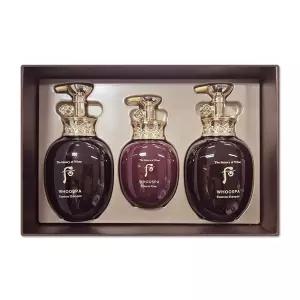 더후 후스파 헤어 3종 세트 25년 6월 기획 샴푸 350ml 2개 린스 220ml 1개 두피 케어
