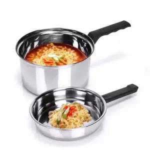 키친아트 스텐 라면전용 냄비 16cm