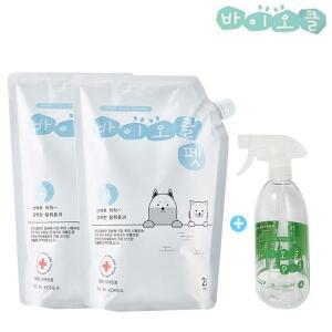 [셀러허브]바이오클 펫 2리터+2리터+빈 용기 500ml/고양이강아지 냄새제거 (S9991195)