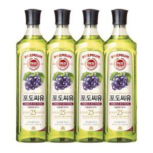 사조 포도씨유 900mL x 4개_21909725