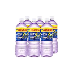 불스원 레인OK 에탄올 3in1 코팅 워셔액 1800ml×6개 선명한 시야확보