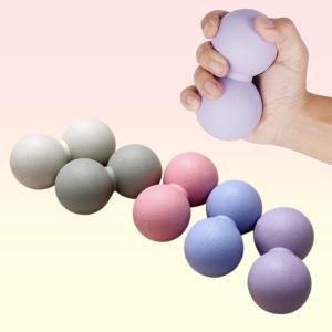 아이워너 TPE 듀얼 땅콩 마사지볼 근막이완 지압 피넛 볼 스트레칭 필라테스 맛사지 공