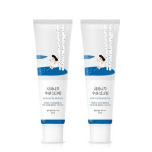메온셀 라운드랩 자작나무 수분 선 크림 보습 추천 50ml 2개