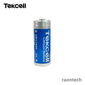 텍셀 Tekcell CR17450 3V 소방 화재경보기 연기 가스감지기 리튬배터리