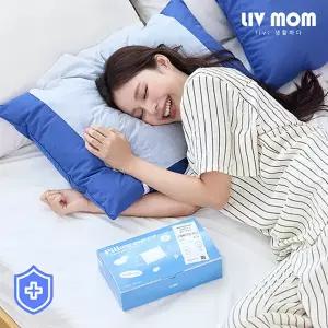리브맘 휴대용 간편하게 뽑아쓰는 숙면터치 일회용 베개커버 20매